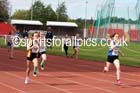 Girls under-13s 200 metres, North Eastern Champs, Gateshead Stadium. Photo: David T. Hewitson/Sports for All Pics